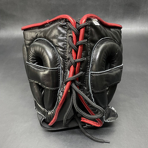 No Boxing No Life Ensemble de protection de boxe professionnel en cuir : Gants de boxe, protège-tête, protège-glandes, couleur personnalisable, à lacets, avec réglage du poignet - Product Image 5