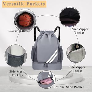 Sac de sport vintage en toile, sac de voyage durable avec compartiments - Product Image 4
