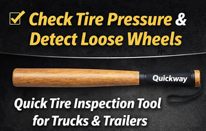 Herramienta Manual para Verificar Neumáticos de Camión, de Madera Sólida y Resistente, Fabricada por [Nombre del Fabricante] - Product Image 2