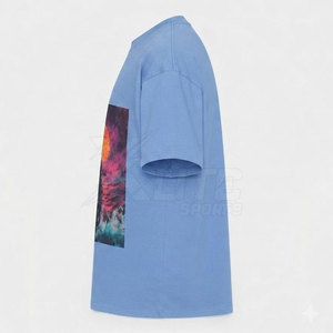 เสื้อยืดคอตตอนเนื้อนุ่มทรงโอเวอร์ไซส์สำหรับผู้ชาย ทรงหลวม คอปก แขนสั้น แฟชั่นสตรีทฤดูร้อน ใส่ได้ทุกวัน ผ้าเป็นมิตรต่อสิ่งแวดล้อม แห้งเร็ว - Product Image 3