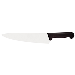 Couteaux de chef de 300 mm avec manche ergonomique noir, lame en acier inoxydable, outils de découpe professionnels pour la viande et les légumes - Product Image 1