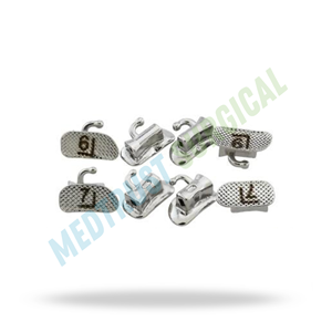 Tubes buccaux orthodontiques en acier inoxydable, équipement dentaire manuel - Tubes miniatures Roth 022 pour deuxième molaire - Product Image 2