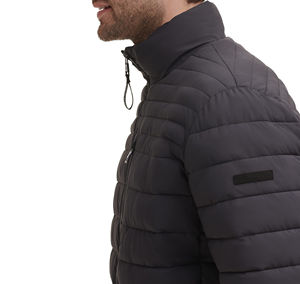 Vestes matelassées chauffantes pour hommes, nouvelle conception personnalisée, chaudes pour l'hiver, en polyester écologique, différentes couleurs, tissu en toile - Product Image 3