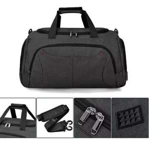 Unisex Gym <b>Duffel</b> <b>Bag</b> 20-30L Polyester Adjustable Strap Zipper Closure Casual Sport Travel <b>Bag</b> with Interior Compartment - Product Image 2