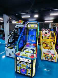 Máquina de Juego Arcade de Baloncesto NBA HGR, Operada con Monedas/Tarjetas, con Pantalla de Puntuación, 100W, 110V/220V, 1450x700x750mm - Product Image 6