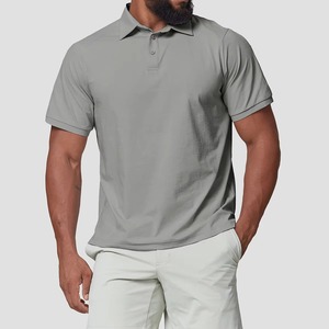 Camiseta Polo Deportiva de Secado Rápido, con Logotipo Personalizado, de Spandex y Poliéster, Sensación Fresca, Manga Corta, Absorbe la Humedad - Product Image 1