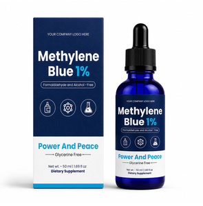 Azul de Metileno de Marca Privada en Gotas Líquidas al 1% – Sin Alcohol y Sin Glicerina |   Botella con Gotero de 50 mL |   Suministro al por Mayor OEM/ODM - Product Image 5