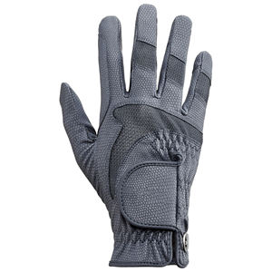 Gants d'équitation unisexes en cuir véritable de haute qualité, respirants, coupe ajustée, antidérapants, avec logo personnalisé OEM - Product Image 1