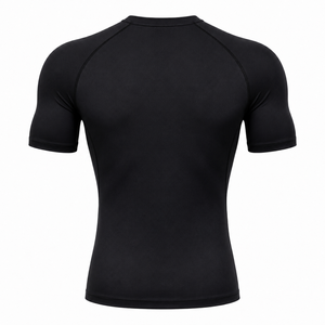 Camiseta de Manga Larga para Hombre, para Deportes de Contacto, Color Negro, Secado Rápido, Transpirable, Ecológica, UPF50+, Antibacteriana, Poliéster 160g - Product Image 2