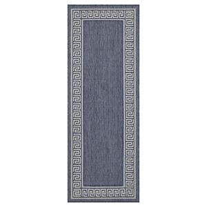 Sunshine GC_HAR2001 Bleu 7 pieds 10 pouces X 10 pieds 3 pouces Ensemble de tapis d'intérieur/extérieur - Product Image 4