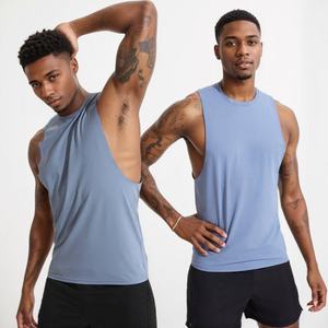 Fabricant OEM de vente en gros sur mesure, fournisseur de débardeurs de sport pour hommes, tissu performant 160 GSM, production en vrac - Product Image 2
