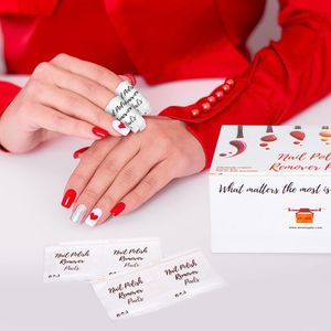 200 di smalto per unghie Non Sterile confezione salviette 2 strati saturi di Aloe pantenolo avvolto singolarmente in tessuto Non tessuto detergente - Product Image 6