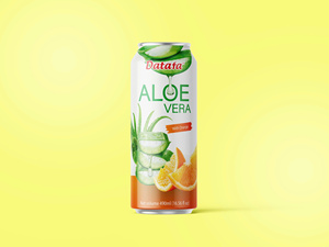Bebida de Aloe Vera Recién Exprimida al Por Mayor, 500 ml, con Sabor a Naranja, Alta Pureza 80%, Calidad Premium, Fábrica de Vietnam - Product Image 1