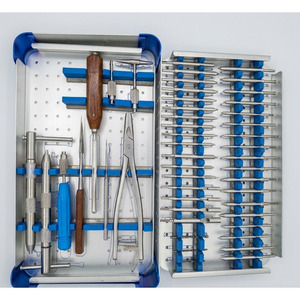 Juego de Instrumentos Quirúrgicos para Extracción de Tornillos Fracturados Ortopédicos, Kit de Herrajes para Extracción de Tornillos Óseos de Acero Inoxidable - Product Image 5