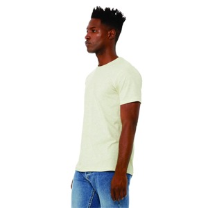 T-shirt homme coupe classique 100% coton biologique col rond manches courtes design uni 220g respirant séchage rapide pour l'été - Product Image 2