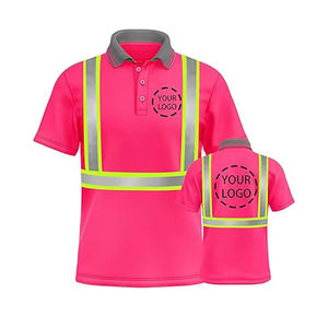 Camiseta de Seguridad Reflectante de Alta Calidad en Negro y Amarillo para Tráfico, Construcción y Seguridad - Product Image 3