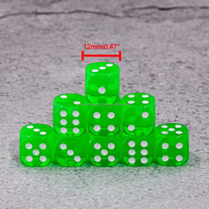 Juegos para adultos Juegos de mesa Accesorio esencial Juego de dados Logotipo personalizado Resina 16mm Casino Polyhedral D6 Dice de Falak World Export - Product Image 3