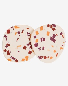 Sous-verres modernes portables en résine découpée, faits à la main, pour hôtels et restaurants, design personnalisé, fabricant indien, pour la décoration de table - Product Image 1