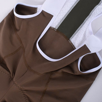 Cuissard de cyclisme unisexe très demandé, grande taille, réversible, en nylon, anti-humidité, respirant, anti-boulochage, léger, long