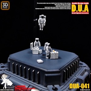 Set de Figuras de Astronautas a Escala 1/100 1/144, Accesorios de Detalle para Diorama, Caja de Herramientas, Piezas de Mejora para Escenas de Modelos Mecha - Product Image 5