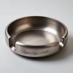 Cenicero Metálico de Estilo Funcional, Práctico Porta Cenizas para Cigarrillos, Resistente al Viento, para Interiores y Exteriores, Accesorio para Fumar en Casa - Product Image 3