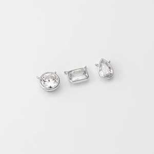 Conector de Plata de Ley 925 con Circonita Cúbica Multiforma Engastada, Hecho a Mano, de Diseño, para Mujer, Venta al por Mayor a Granel - Product Image 4