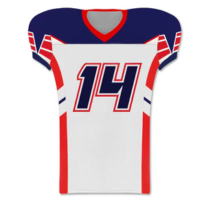 Good Quality Custom Design American Football Uniform Sets /Material Anti-Bacterial All Seasons American Football Uniform Sports - Product Image 2