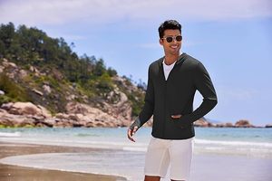 Sudaderas Extra Grandes Personalizadas para Hombre, 100% Algodón, Ropa Casual de Invierno, Sudadera con Capucha Transpirable - Product Image 5