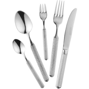 Wholesale Stainless Steel Designer Long Mirror Chrystal Handle New Fancy Cutlery Stainless Steel <b>Spoon</b> <b>Knife</b> <b>Fork</b> Cutlery <b>Set</b> - Product Image 3