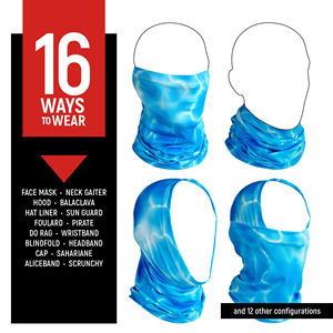 Bandana tactique d'été respirant pour le cyclisme, la chasse, la course, la randonnée, le ski, le sport, cagoule, cache-cou, écharpe - Product Image 2