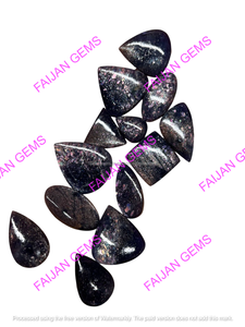 FAIJAN GEMS Certifié par des tiers Qualité supérieure 100% Naturel Multicolore Scintillant Lolite Pierre de Soleil Bijoux en vrac Flocons Arc-en-ciel - Product Image 4