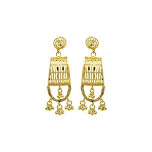 ขายส่งเครื่องประดับแฟชั่นทองคำแท้ 14K18K24K แบบไมครอน สไตล์แอฟริกันและดูไบ ชุดสร้อยคอหนัก ดีไซน์แบบดั้งเดิม ชุดเครื่องประดับเจ้าสาว - Product Image 6