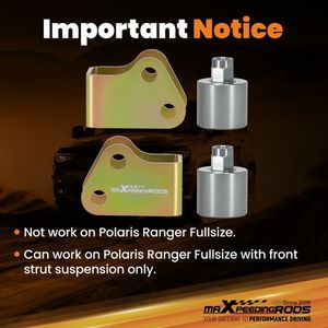 Front and Rear Lift Kit for Polaris Ranger Crew 500 and 570 Midsize 2014-2023 C2402260014 for <b>UTVs</b> - Product Image 6