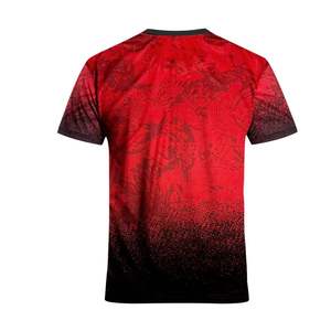 Maillots de football personnalisés en gros, design sublimé, respirants, 100% polyester, impression personnalisée du nom de l'équipe - Product Image 2