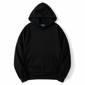 2026 Men's Heavyweight 100% Cotton <b>Fleece</b> <b>Hoodie</b> Regular Fit Soft Feel Pullover <b>Hoodie</b> For Men with Drawstring Cord Men's <b>Hoodie</b> - Product Image 6