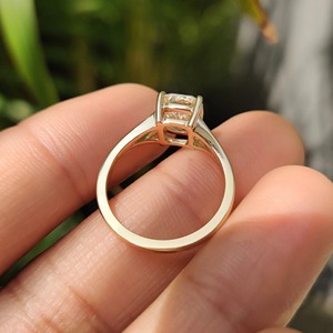 Anillo de Compromiso Eterna con Corte Cojín de 1.00-5.00 Quilates, Cultivado en Laboratorio y Certificado por IGI, para Mujer, en Oro 10K/14K/18K /PT950 /S925 - Product Image 6