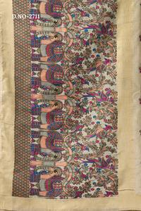 Nuevo Diseño de Moda en Ropa y Accesorios, Ropa Étnica, Sari de Seda para Mujer, Sari Listo para Usar - Product Image 5