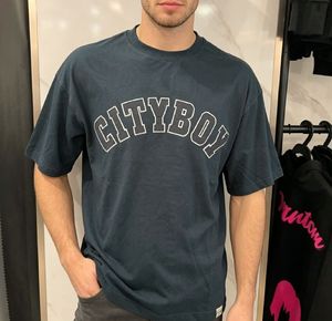 OEM ODM Boxy T-<b>Shirt</b> 100% Cotton O-Neck Regular Fit Short Sleeve Short Length for Breathable Anti-shrink Casual - Product Image 2