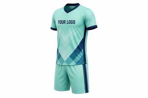 Uniforme de Fútbol Profesional con Jersey Ligero, Transpirable y Ecológico, Paneles Laterales Elásticos, Gráficos Personalizados del Club y del Equipo - Product Image 4