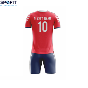 Tenue de football de qualité supérieure, uniforme sportif léger en polyester avec logo personnalisé et design par sublimation - Product Image 2