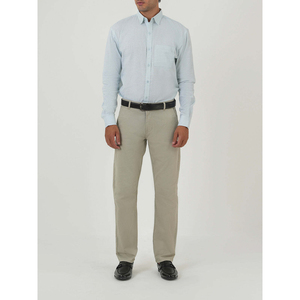 Pantalones Chinos Formales para Hombre, MOQ Bajo, Antiarrugas, Corte Recto Informal, Cinturón con Cremallera, Algodón, Talla XL, Logotipo Personalizable, Alta Calidad - Product Image 5