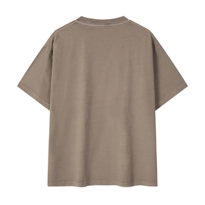 Custom Logo High Quality Heavy Weight Cotton Men's T-shirt <b>Dropping</b> Shoulder Oversized <b>Acid</b> Wash Vintage Streetwear T-shirts - Product Image 2