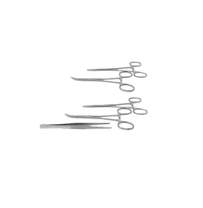 Azicon's 13 Pcs Basic Minor Surgery Set with Box Stainless Steel Scalpel Forceps Scissors <b>Needle</b> Holder Sterilization <b>Case</b> - Product Image 2