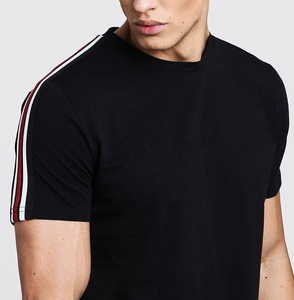 <b>Men's</b> T-<b>Shirts</b> Quick Dry High Quality 100% Cotton Breathable Short Sleeves Custom Appliques Embroidery Streetwear - Product Image 5