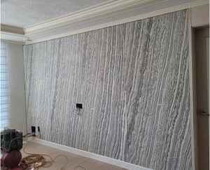 Revêtement mural en pierre flexible ultra léger, feuilles de placage flexibles certifiées CE, carrelage mural intérieur en marbre, ardoise naturelle, extérieur et intérieur. - Product Image 5