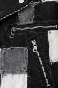เสื้อแจ็คเก็ตยีนส์ผู้หญิงแขนยาวคอปกพับได้ - Product Image 3