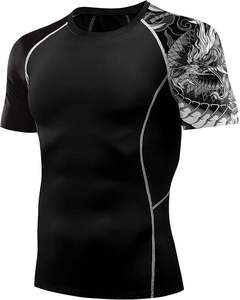 <b>Mma</b> <b>Rash</b> <b>Guard</b> Tops Rashguard <b>Rash</b> <b>Guard</b> Custom Compression <b>Rash</b> <b>Guard</b> for Men Compression Long Sleeve Compression <b>Rash</b> <b>Guard</b> - Product Image 6