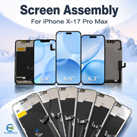 Écran OLED LCD DD pour iPhone 13 14 15 16 17 Plus Pro Max – Remplacement d'écran tactile numériseur