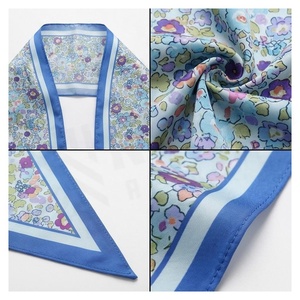 NORTH APPROACH Bufanda Larga de Seda para Mujer, Estampado Floral, Elegante Accesorio de Moda Multifuncional para Todas las Temporadas - Product Image 4