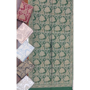 Elegante Chal de Lana Fina de Lujo con Diseño de Árbol Zari, 70x200 cm, Disponible en Todos los Colores - Product Image 1